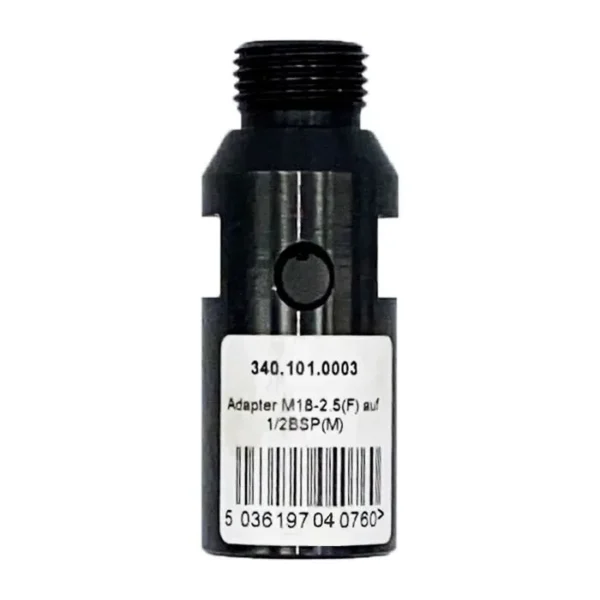 Diamond Dry Drilling Adaptor with A-Taper M18 x 2.5 - ½" BSP - F to M