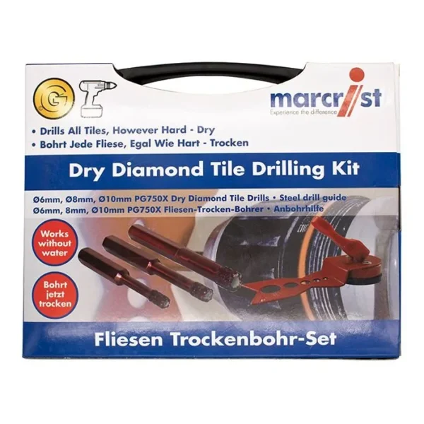 PG750X - Hex Diamond Porcelain Dry Tile Drilling Complete Set - Image 4