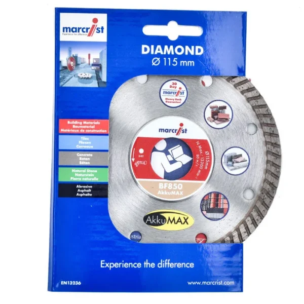 BF850 AkkuMAX TURBO DIAMOND CUTTING DISC - Image 3