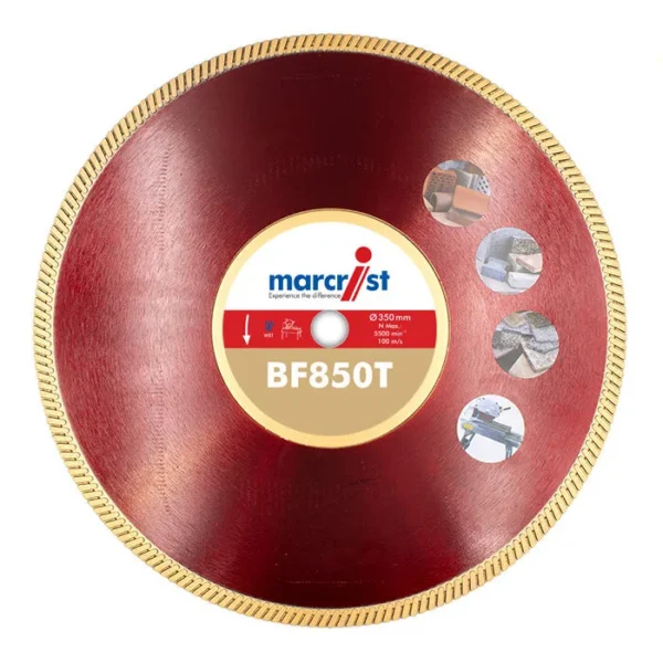 BF850T Diamond Turbo Table Saw Blade