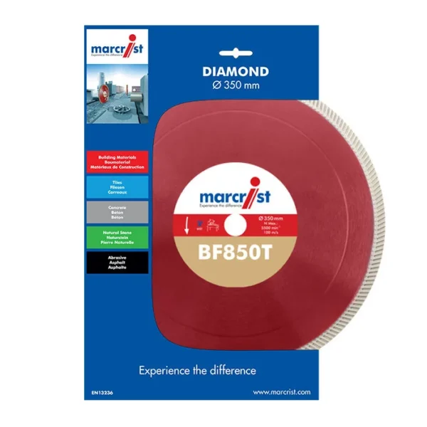 BF850T Diamond Turbo Table Saw Blade - Image 2
