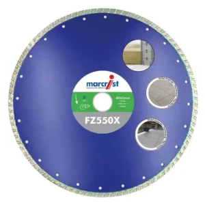 FZ550X Special Blade for Outdoor Ceramics and 2 cm Vitrified Porcelain